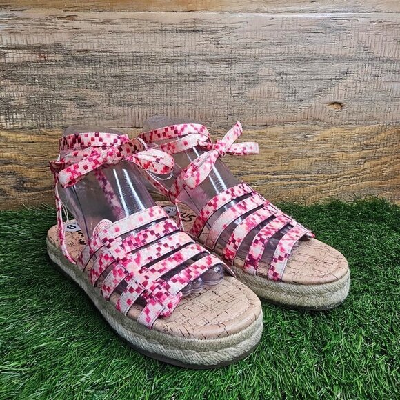 New Circus by Sam Edelman Pink Ariel Espadrille 6.5 - Picture 2 of 12